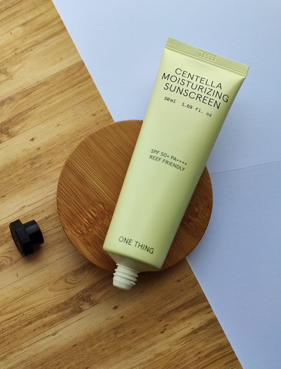 BaldRoutine product essentials for cleansing, moisture, and SPF