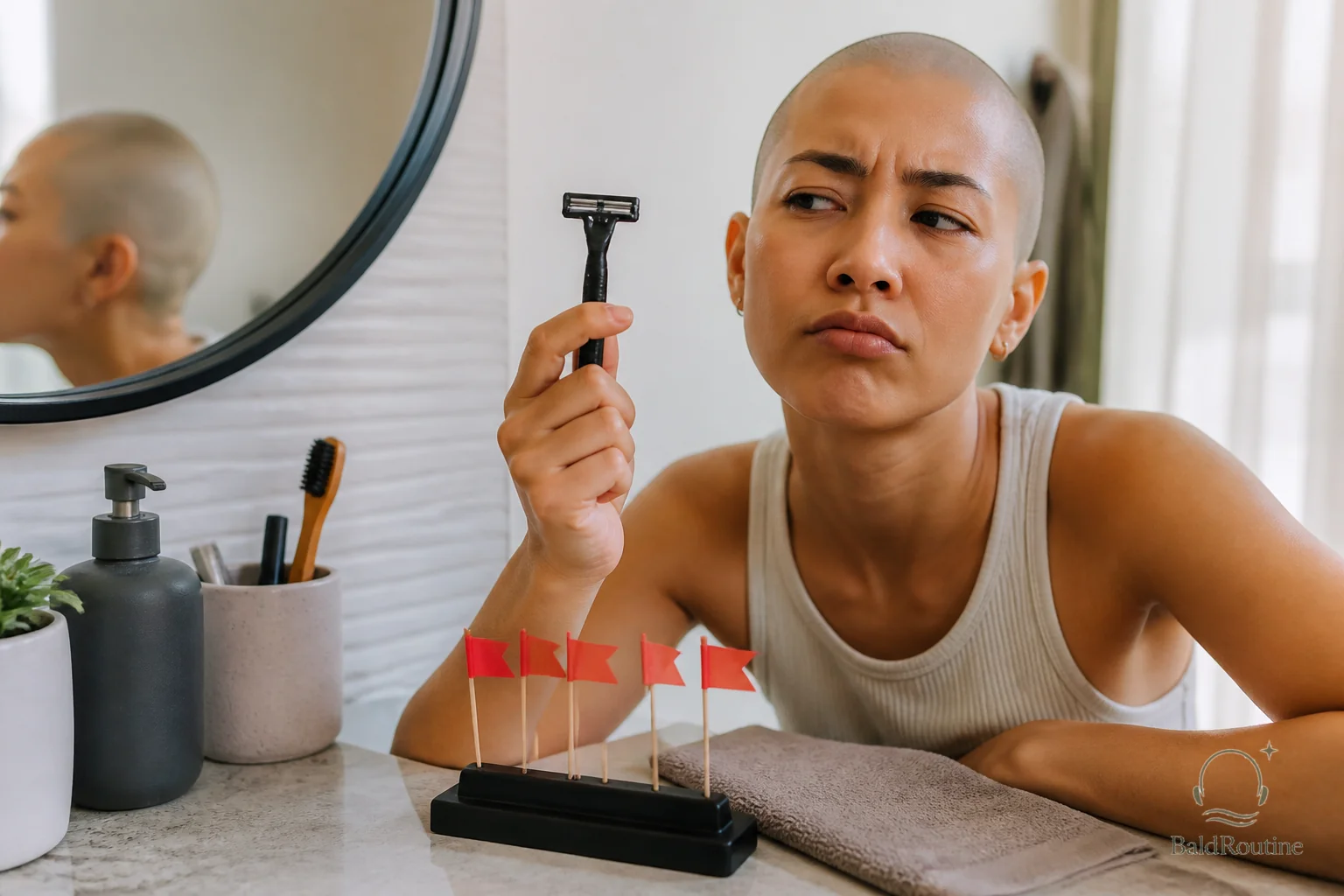 Cover image for 5 Signs a head shaving tool is too aggressive for your scalp