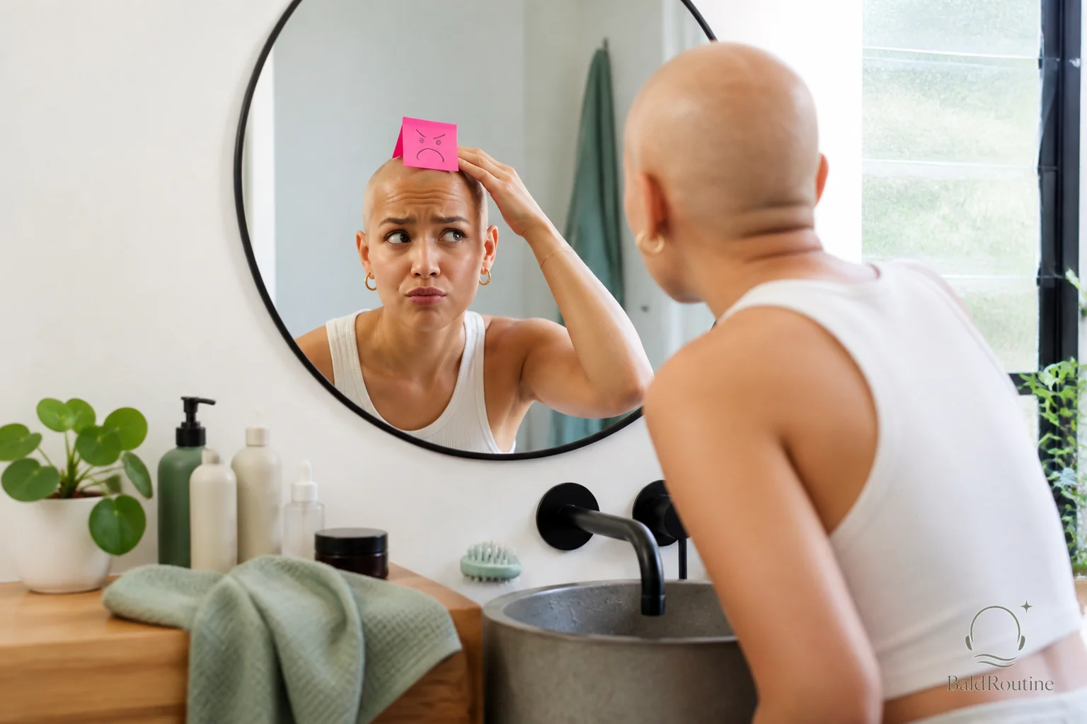 Cover image for A simple reset for a rough bald scalp after shaving