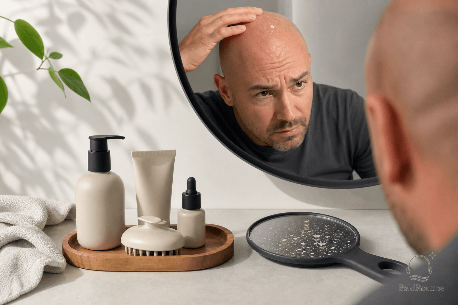 Cover image for 3 Simple fixes for a flaky bald head
