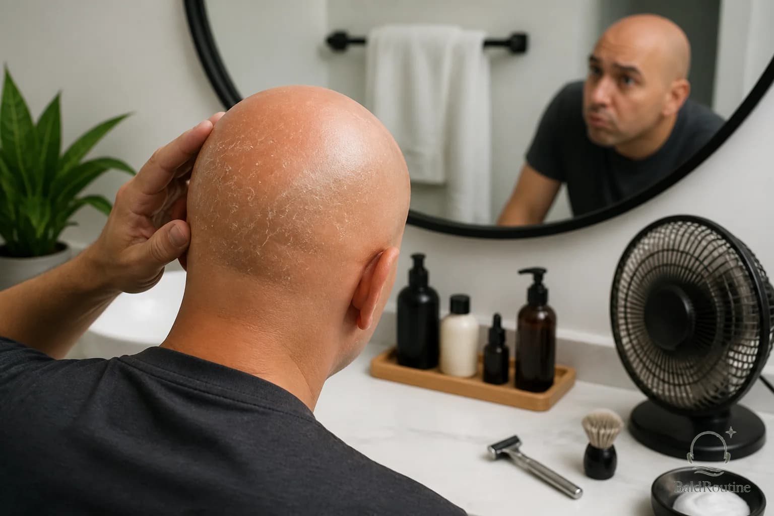 Cover image for 5 Post-shave habits that make a bald head feel dry