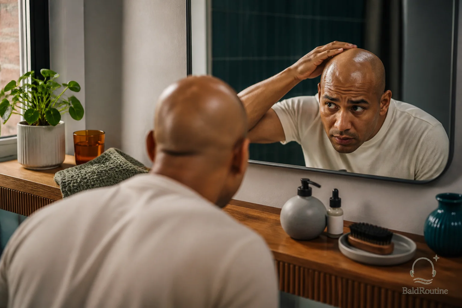 Cover image for 3 Simple fixes for bald head shine