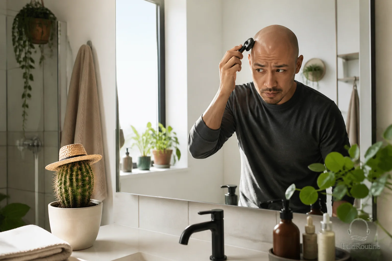 Cover image for Stop chasing the closest shave if your bald scalp feels dry